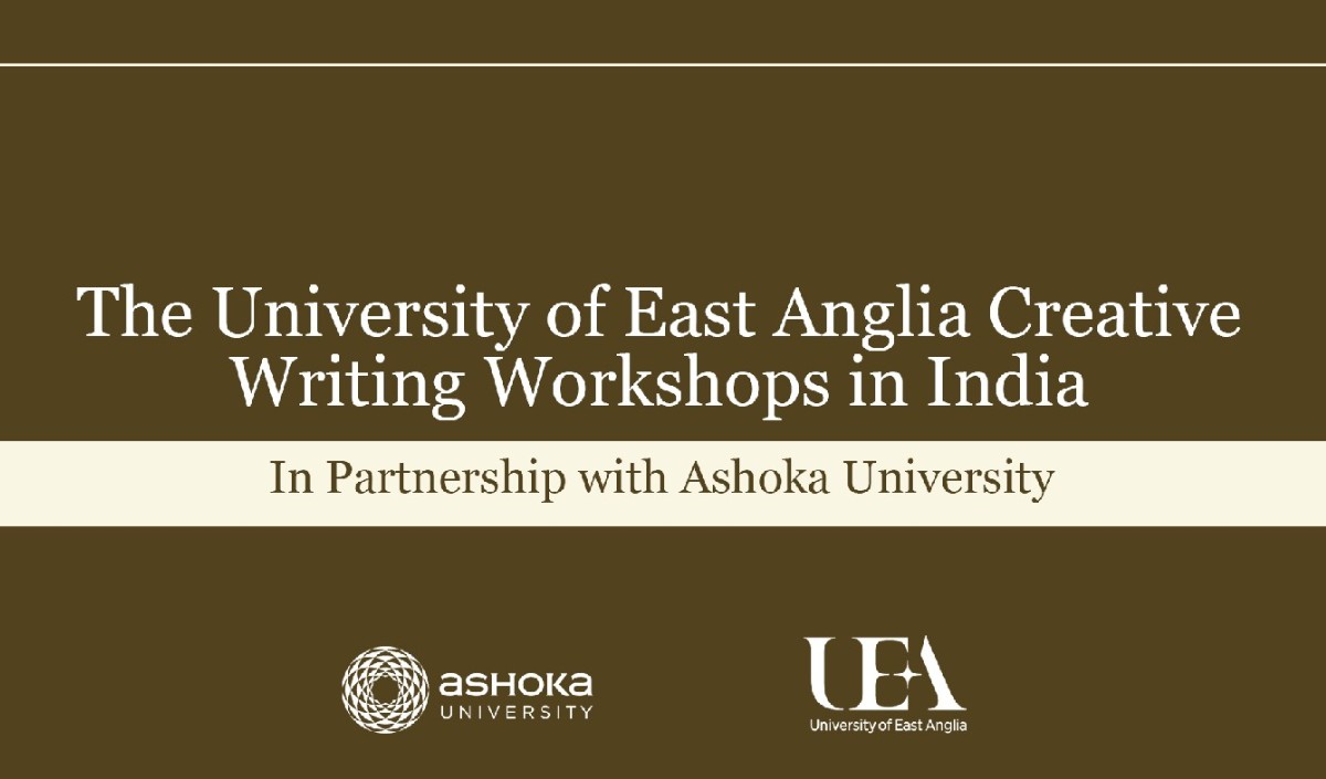 ashoka university creative writing workshop