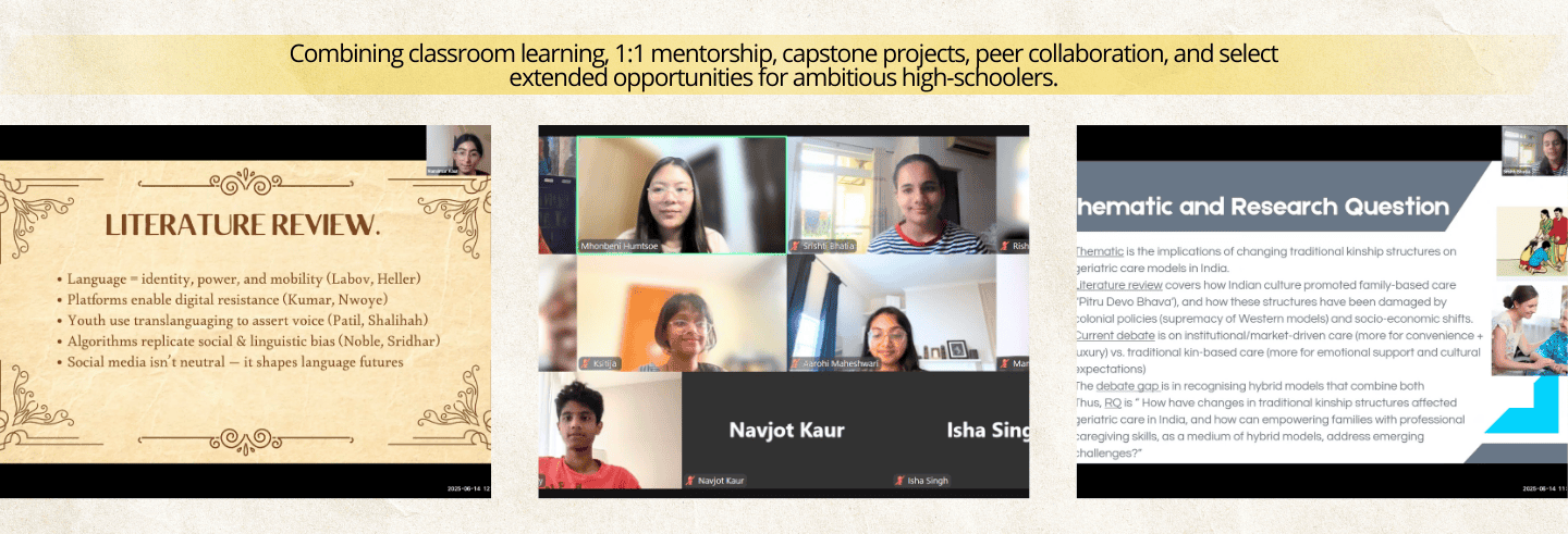 Past Cohort and Top 3 Course Achievers