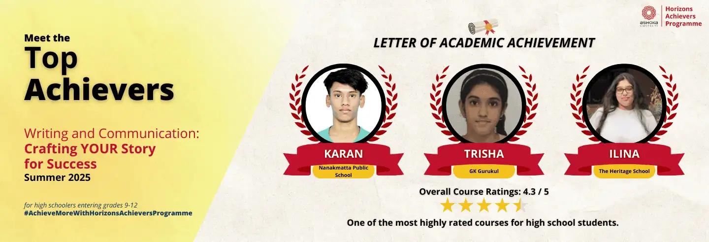 Past Cohort and Top 3 Course Achievers