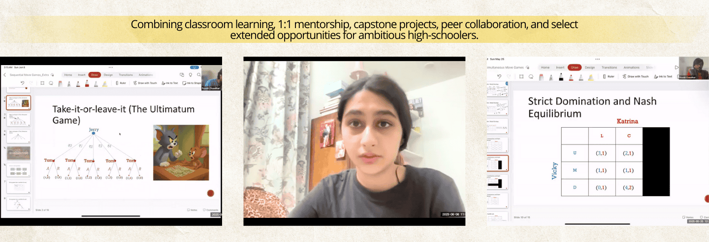 Past Cohort and Top 3 Course Achievers