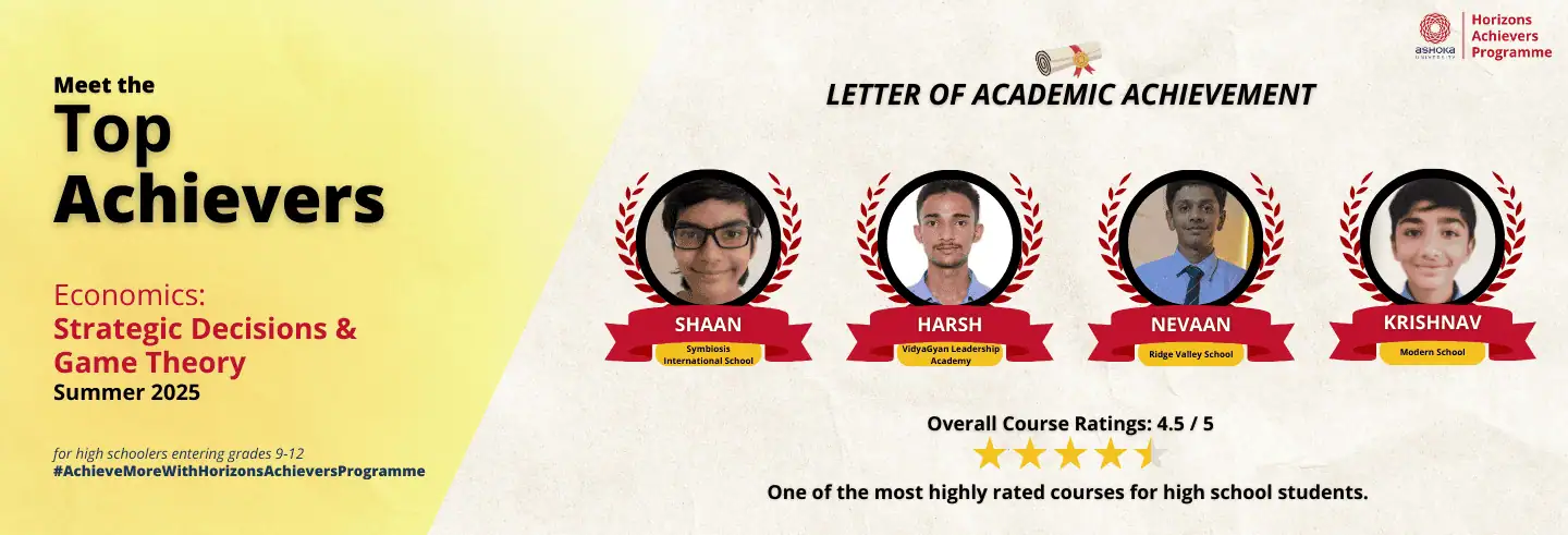 Past Cohort and Top 3 Course Achievers