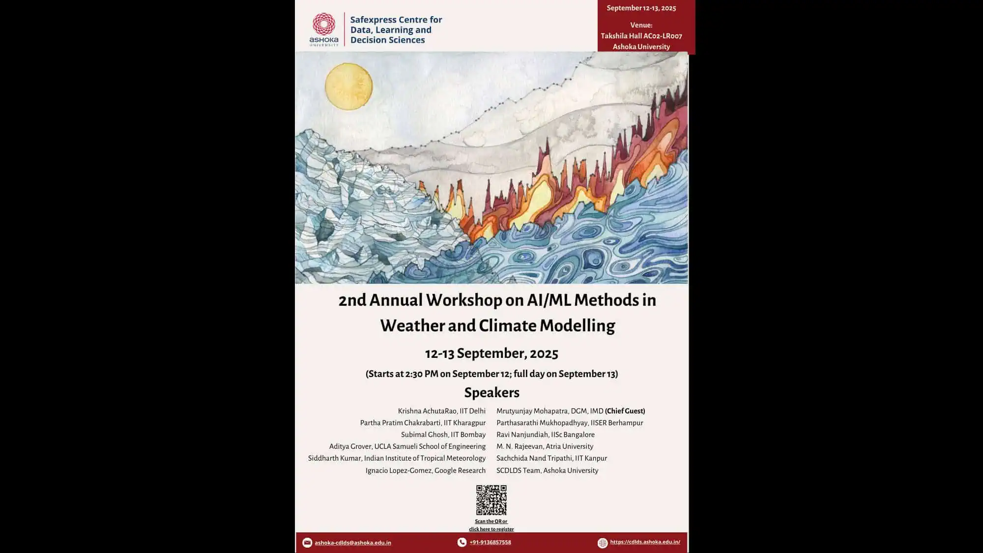 2nd Annual Workshop on AI/ML Methods in Weather and Climate Modelling