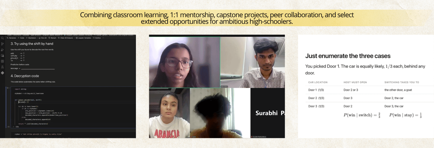 Past Cohort and Top 3 Course Achievers
