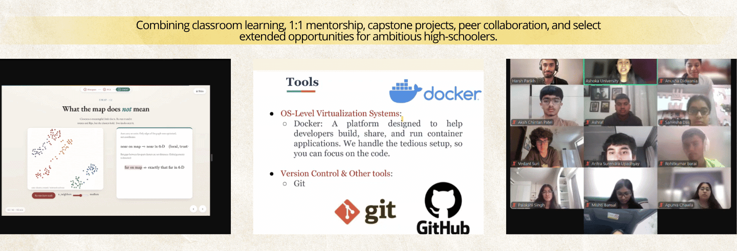 Past Cohort and Top 3 Course Achievers