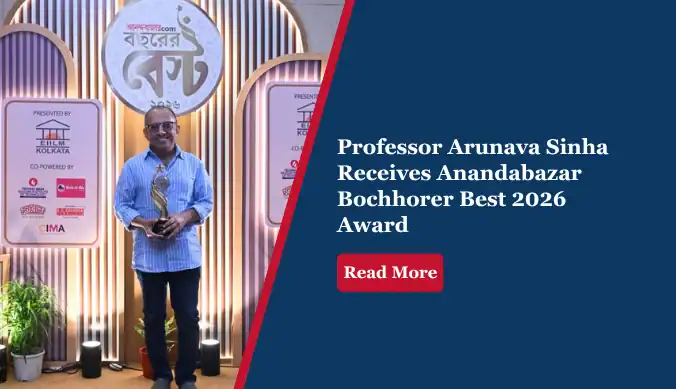 Ashoka University’s Professor Arunava Sinha Honoured with the Anandabazar Bochhorer Best 2026 Award