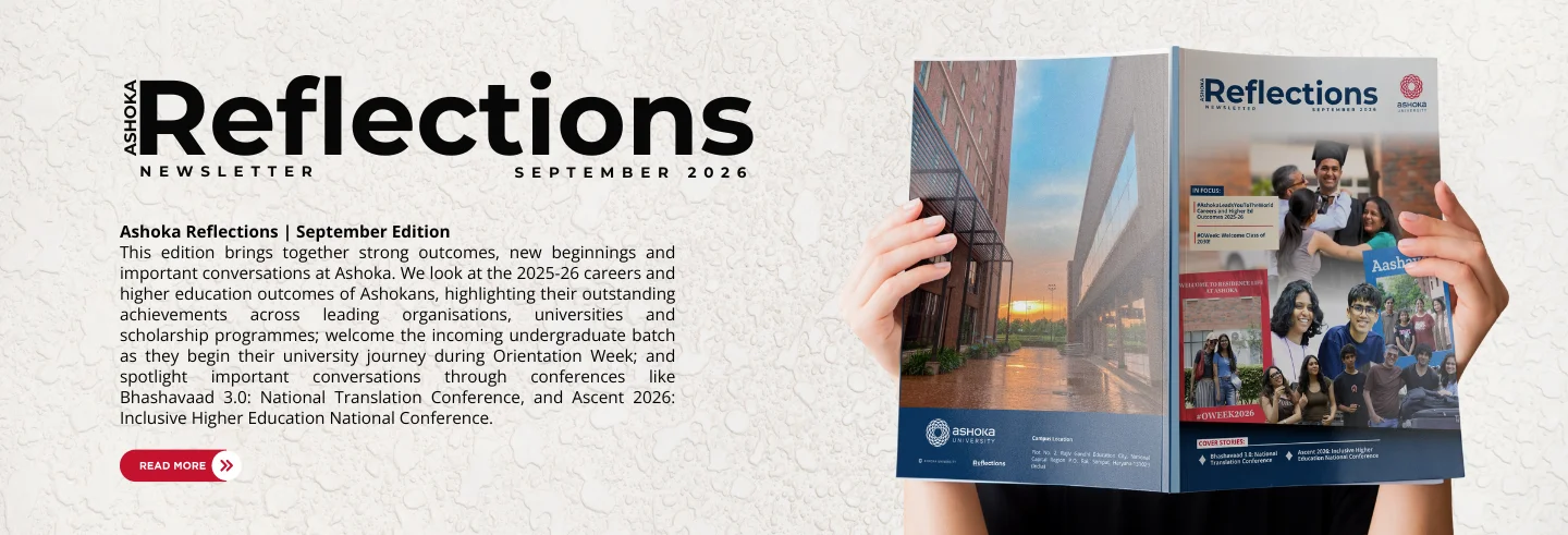 Ashoka University featured banner