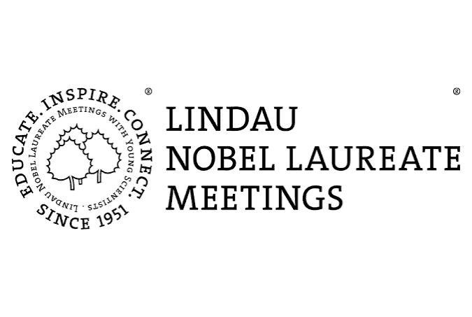 Lindau Nobel Laureate Meetings logo with two trees and the text "Educate. Inspire. Connect. Since 1951".