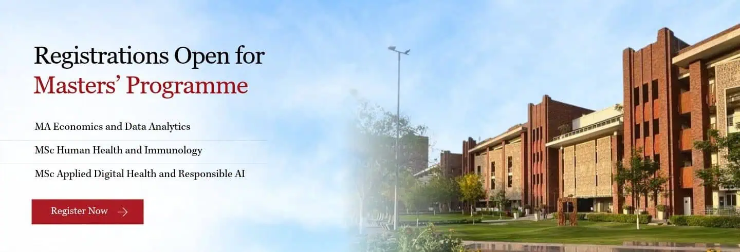 Ashoka University featured banner