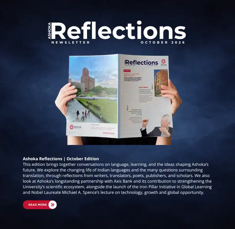Ashoka University featured banner