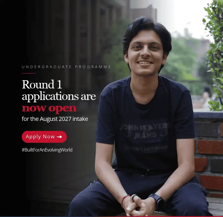 Ashoka University featured banner
